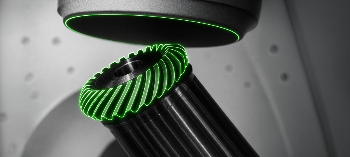 Precision grinding of a bevel gear in gear manufacturing